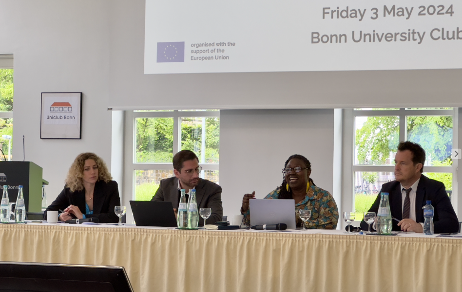 Panel discussion with the participation of Dr Sarah Njeri (School of Oriental and African Studies); Dr Tobias Zumbragel (CARPO, Bonn); Marc Limon (Universal Rights Group)
