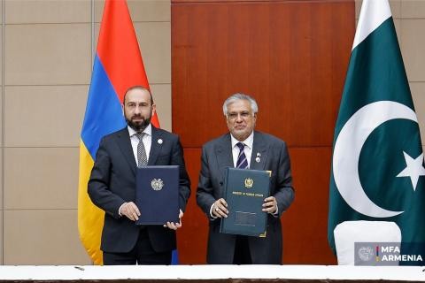 Armenia and Pakistan establish diplomatic relations