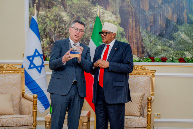 Israel Foreign Minster in Somaliland