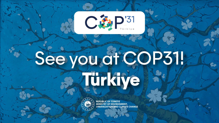 COP 31 will be held in Antalya, Turkey, from 9 - 20 November 2026