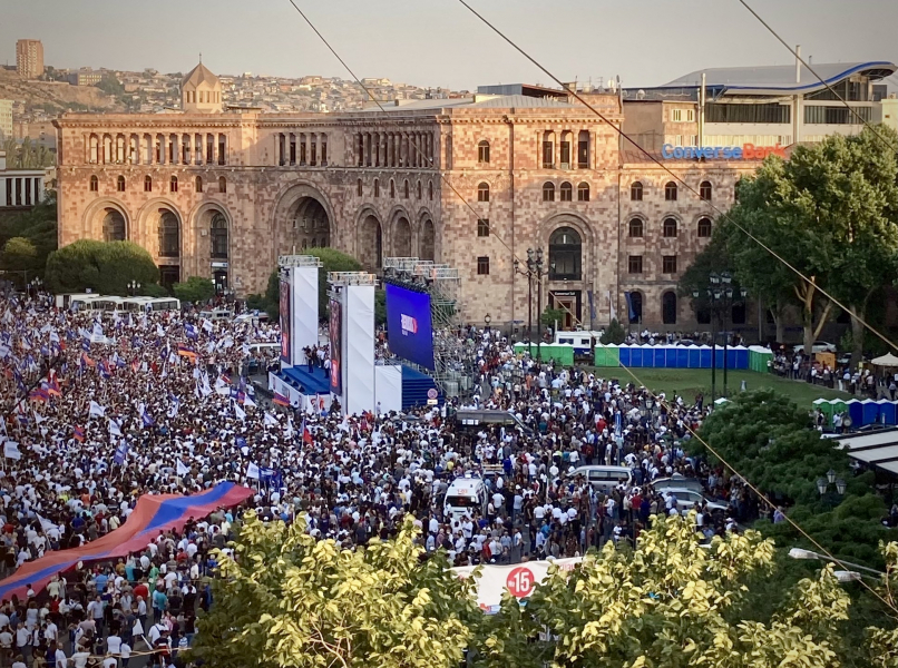 Election rally 