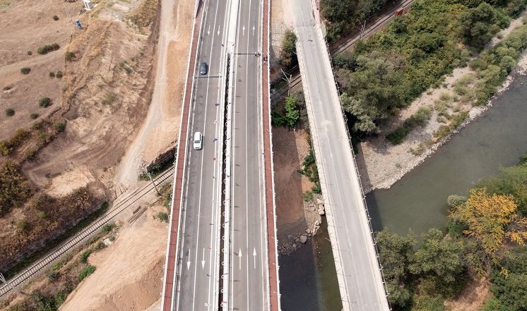 The new Armenian-Georgian friendship bridge