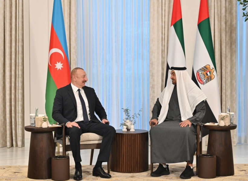 Aliyev in UAE