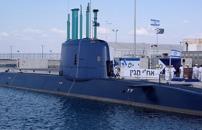 Iran issues warning after Israeli submarine passes through the Suez Canal