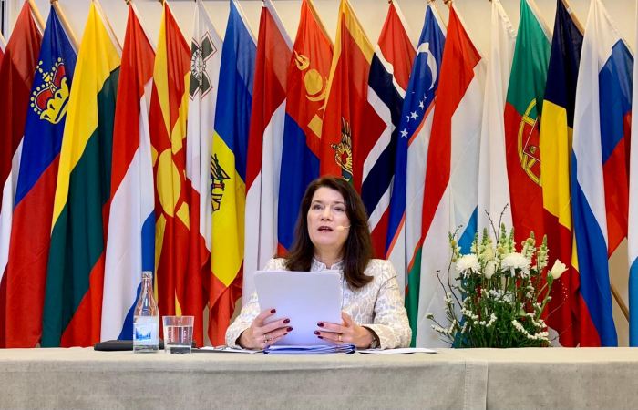 Ann Linde, the Swedish foreign minister, outlines her country’s priorities for its 2021 OSCE chairpersonship