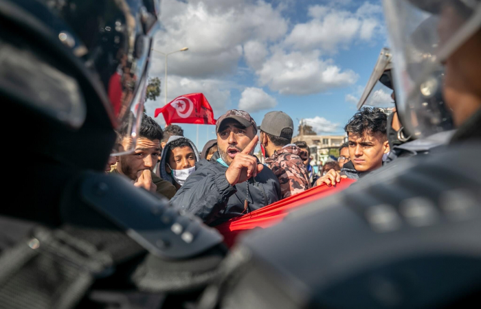 In Tunisia a government reshuffle amid street protests, and a growing political crisis