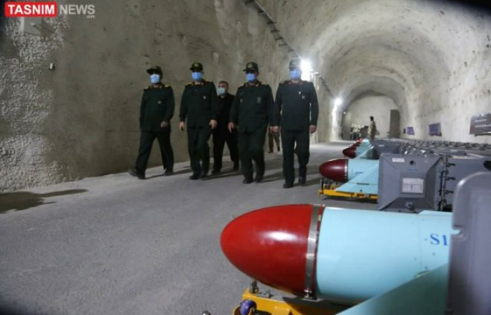 Iran unveils new missile silos on the shores of The Gulf