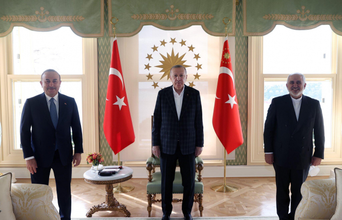 Iranian foreign minister concludes regional tour with a meeting with the Turkish president