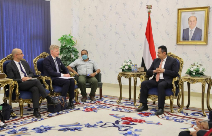 European ambassadors visit Aden to express support for legitimate Yemeni government 