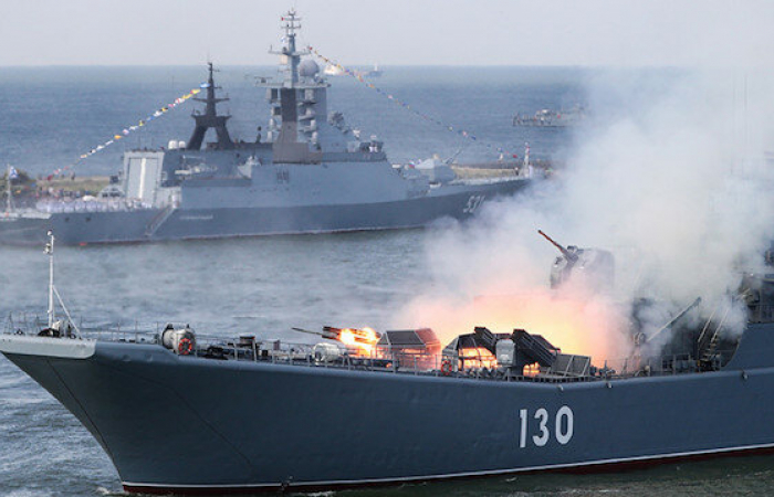 Iran and Russia conduct joint naval exercises in the Indian Ocean