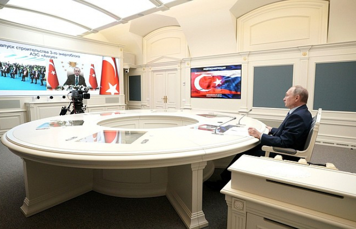 Putin and Erdogan preside over the inauguration of phase 3 of Akkuyu NPP in Turkey’s Mersin