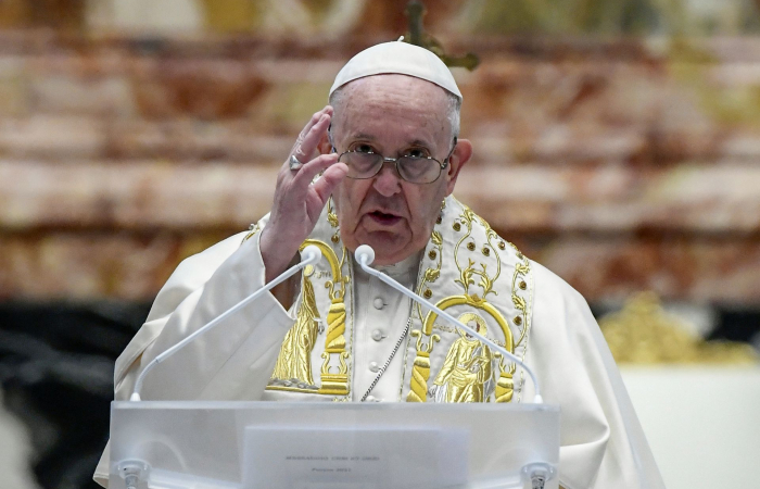 Pope in Easter message: conducting war in times of pandemic shameful