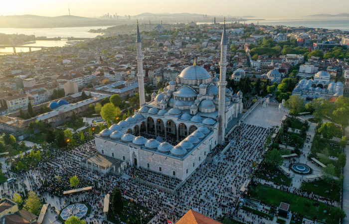 Muslims celebrate Eid al-Fitr, also know as Ramadan Bayram, under the shadow of pandemic and Palestinian crisis