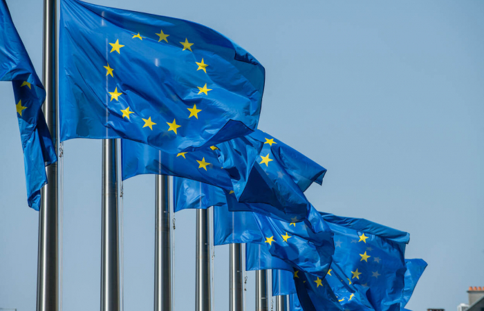 European Council President Charles Michel in discussions with the leaders of Armenia and Azerbaijan