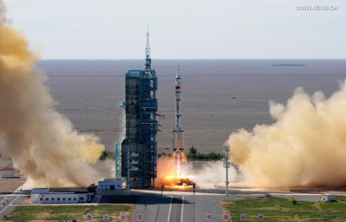 China launches crewed Shenzhou-12 spacecraft from Gobi Desert