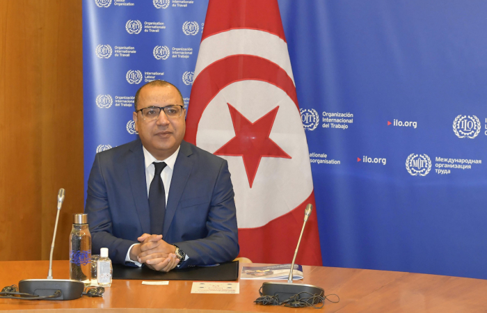 Tunisian prime minister says he is ready to step down to ensure smooth transfer of power 