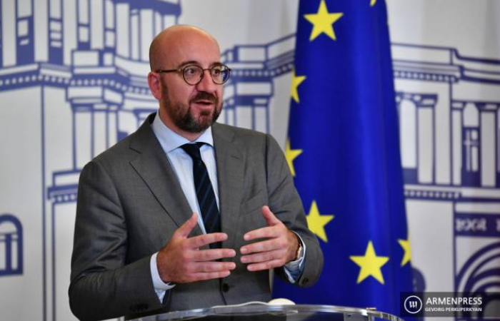 Charles Michel in Armenia at the start of a regional tour