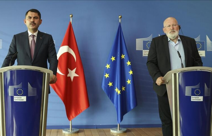 Turkey and EU discuss climate change at "excellent" first high level dialogue