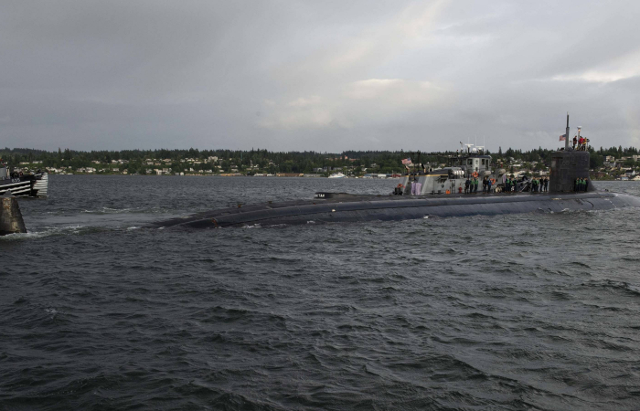 Collision of US nuclear submarine in South China Sea