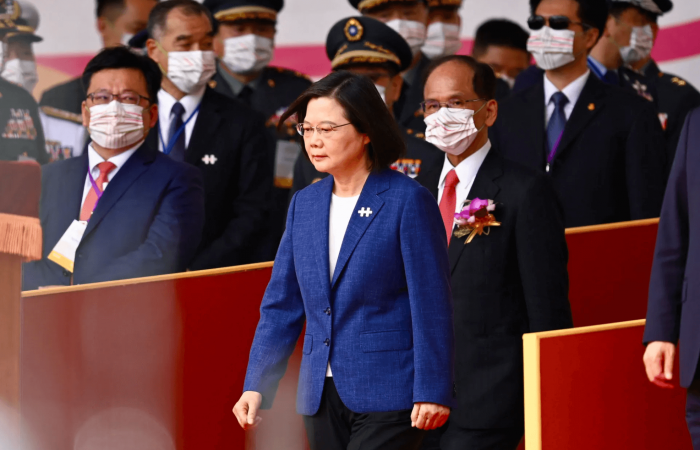 Taiwanese president says she will not bow to Chinese pressure