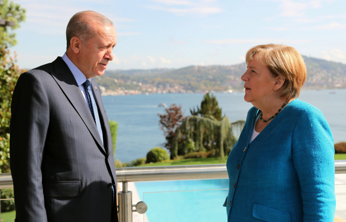 Merkel makes farewell visit to Turkey