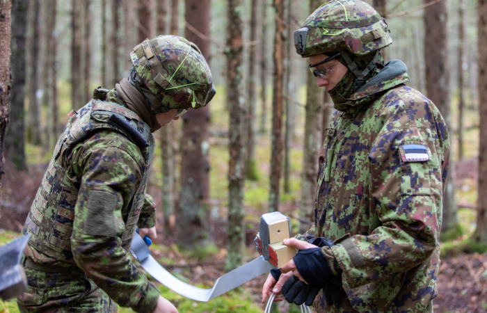 Estonia calls up 1700 reservists for a military exercise near the Russian border