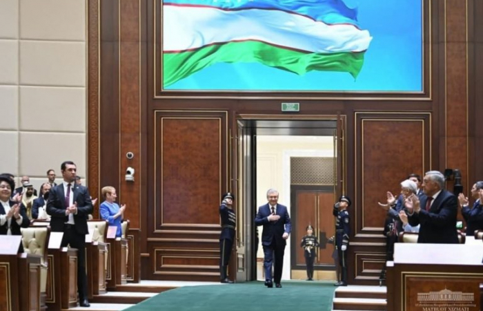 Mirziyoyev outlines seven-point strategy for future of Uzbekistan at swearing-in ceremony