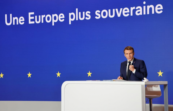 French President Macron presents top priorities for French EU Presidency