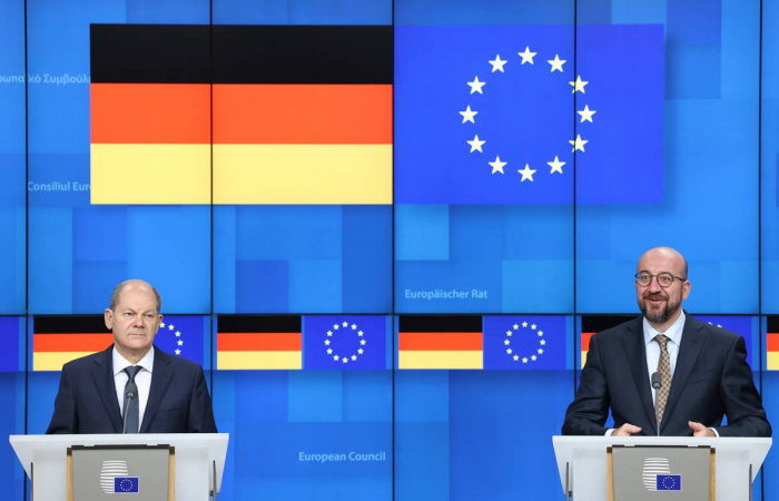 Scholz first overseas trip as Chancellor puts emphasis on Germany's support for Europe