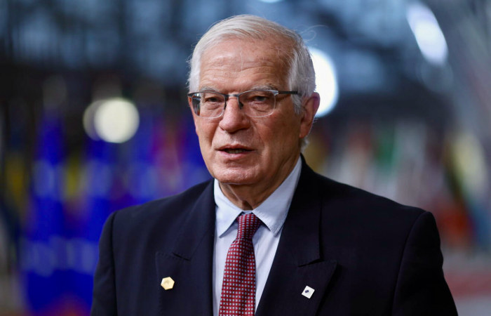 Borrell visits Ukraine in a show of EU support 