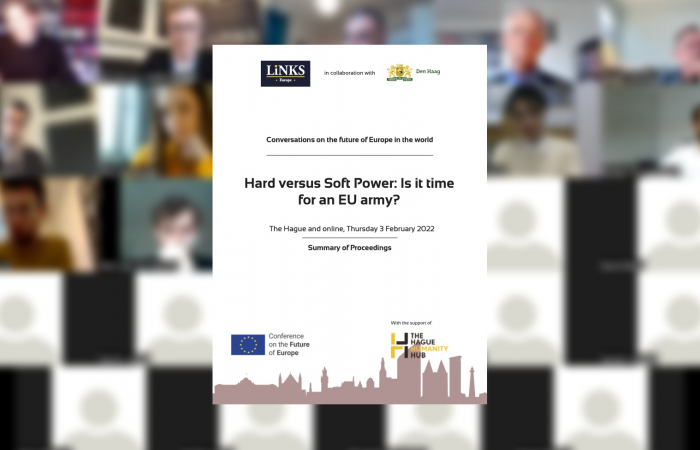 ‘Hard versus Soft Power: Is it time for an EU army?’