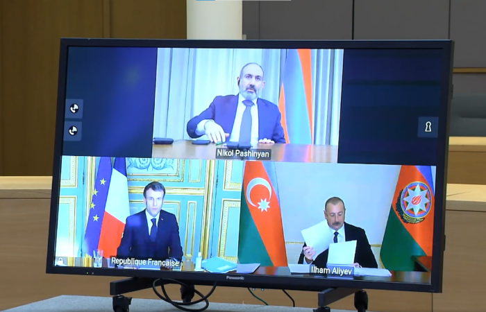 Leaders of EU, Armenia and Azerbaijan hold virtual meeting