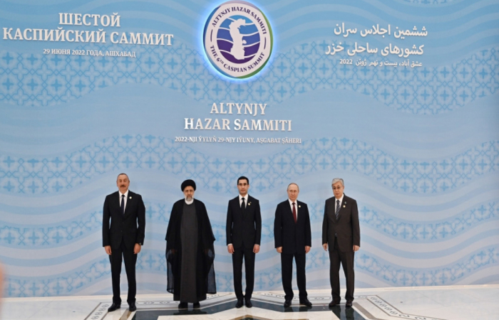 Leaders of “Caspian Five” hold their sixth summit in Ashgabat