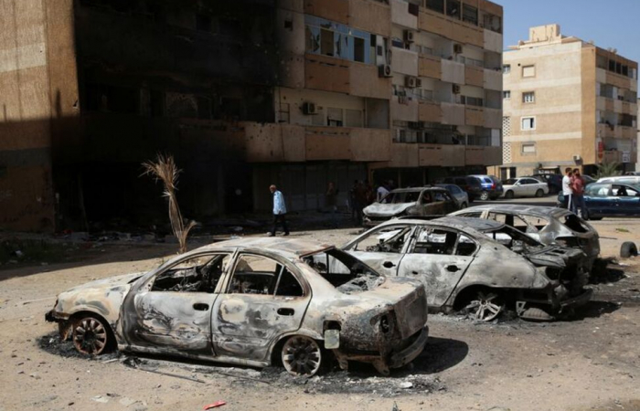 Calls for calm after heavy fighting in the Libyan capital
