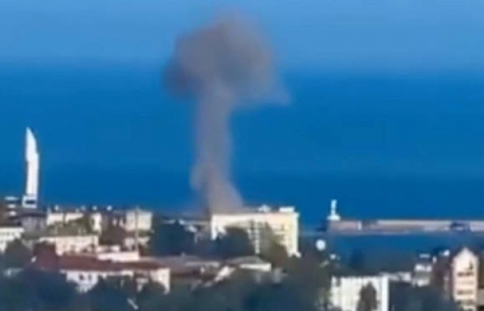 Russian occupied Crimea under attack