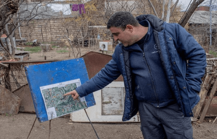 Making Stepanakert safe from unexploded remnants of war