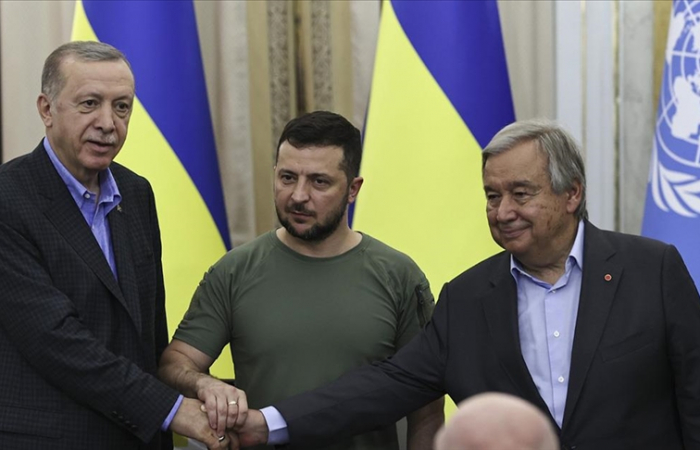 Historic Lviv hosts meeting between Zelensky, Erdogan and Gutteres
