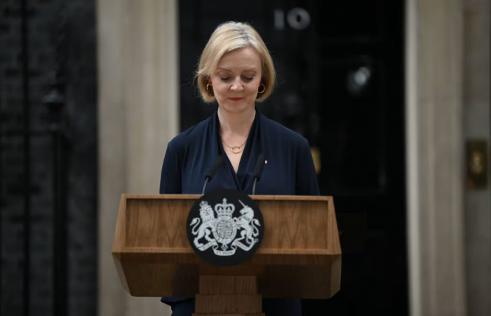 Truss resigns as British prime minister after only 45 days in office