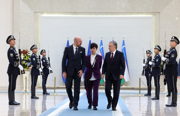 Michel in Tashkent to cement EU-Uzbekistan ties