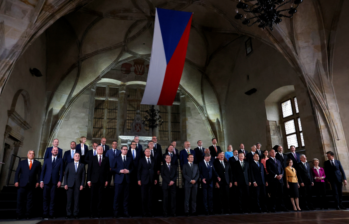 First Summit of the European Political Community opens in Prague