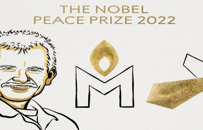 Eastern European civil society activists awarded the 2022 Nobel Peace Prize