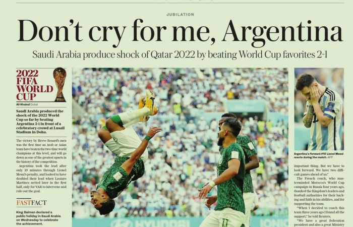 Saudi Arabia declares holiday after amazing win against Argentina at the 2022 FIFA World Cup in Qatar