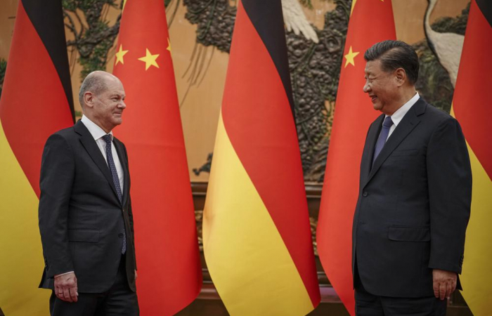 Scholz manoevres a tricky visit to Beijing