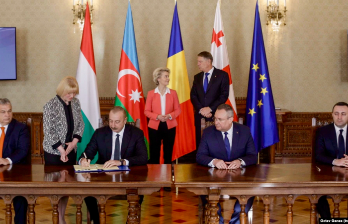 Azerbaijan, Hungary, Romania, and Georgia agree on project for a new electricity cable under the Black Sea