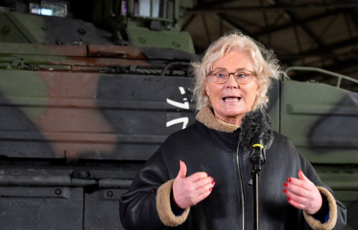 German Defence Minister Christine Lambrecht resigns