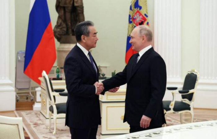 Wang and Putin meet in Moscow as China pushes relations with Russia