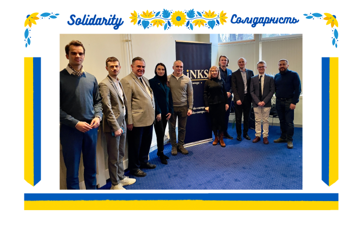 Ukrainian civil society and city representatives meet LINKS Europe in The Hague to discuss future cooperation