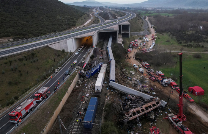 Dozens killed after two trains collide in Greece