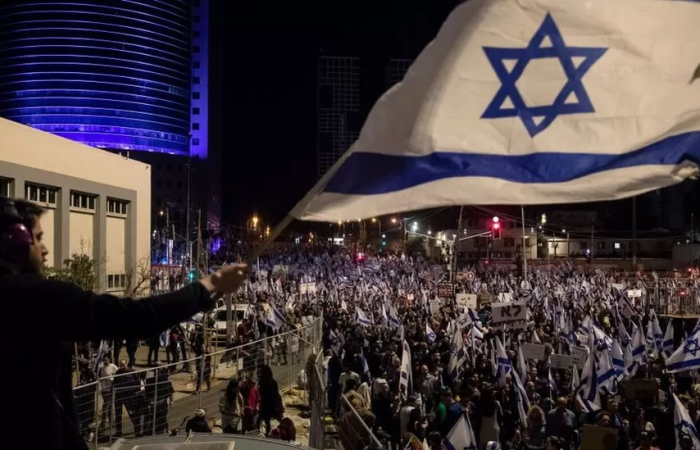 Over 500,000 people take to Israeli streets in protest against judicial reform