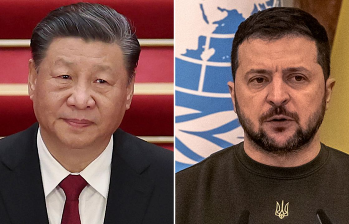 Xi and Zelensky hold phone call